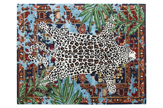 Resting Leopard - Hand-Tufted Wool Rug