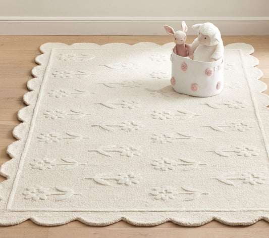 Jessa Scallop - Hand Tufted Wool Rug