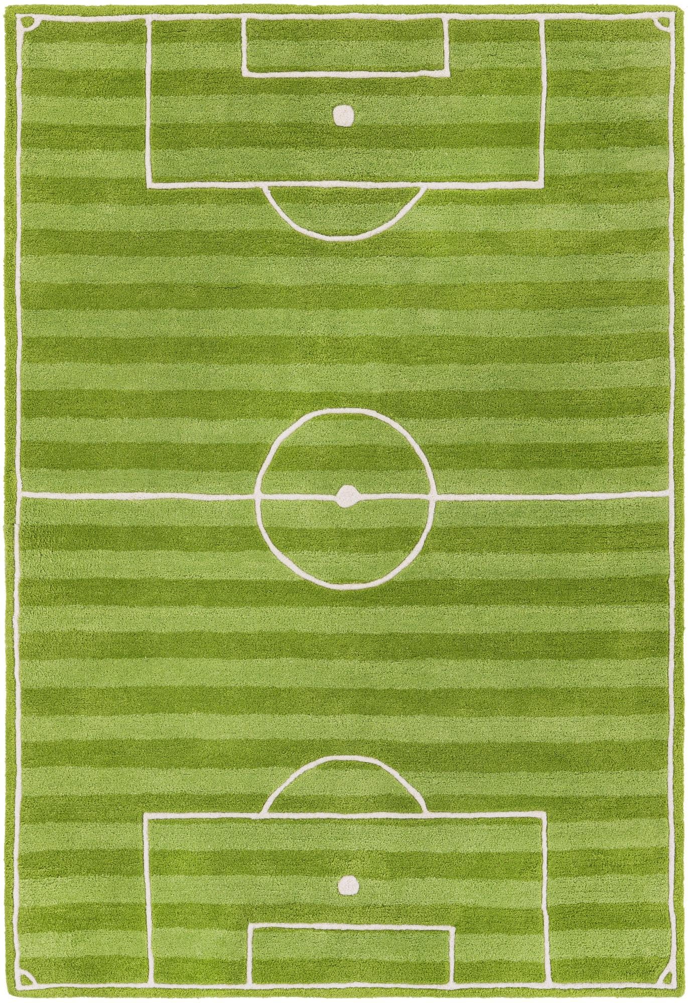 Goal Field - Hand-Tufted Wool Rug