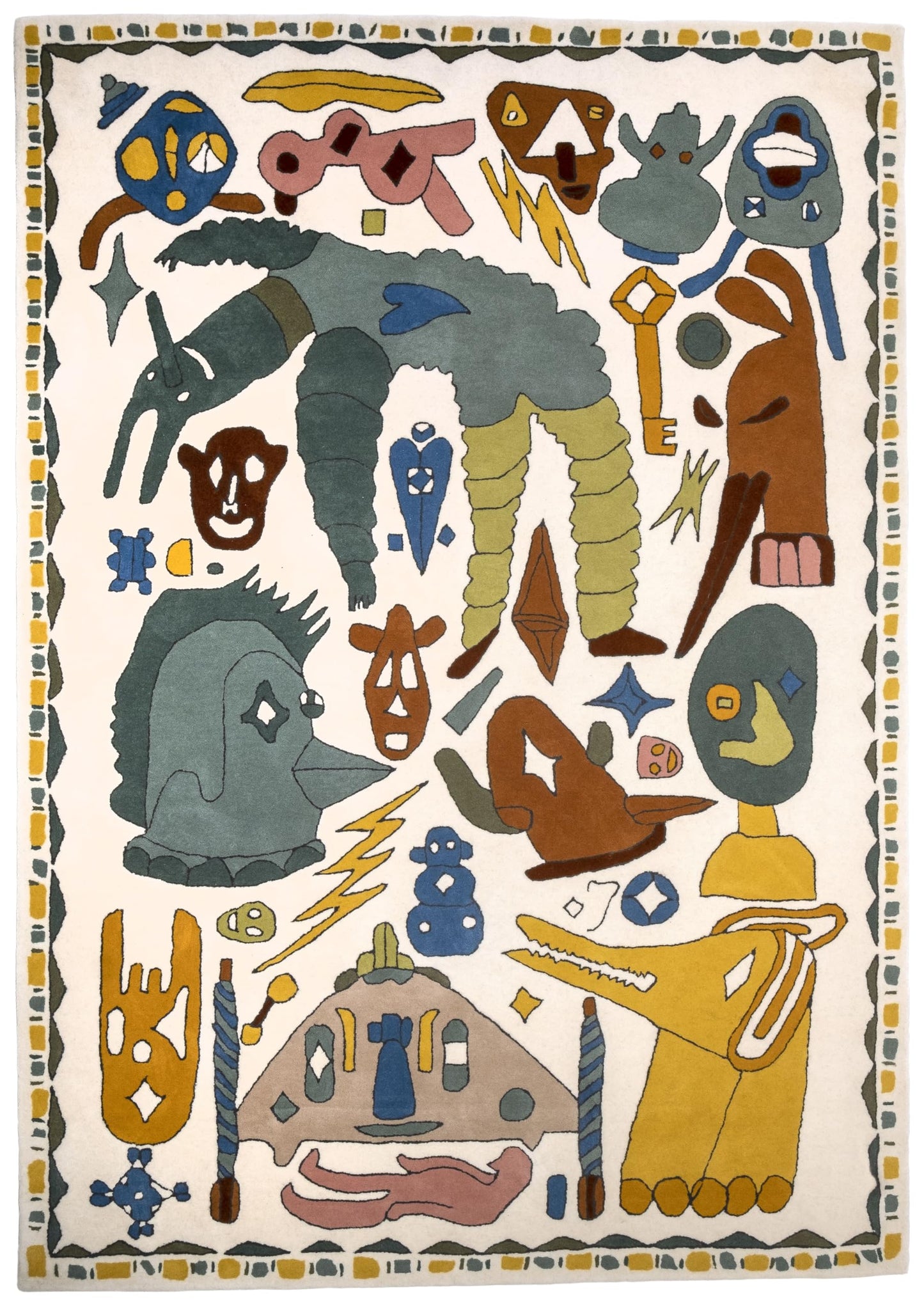 Play Sketch - Hand-Tufted Wool Rug