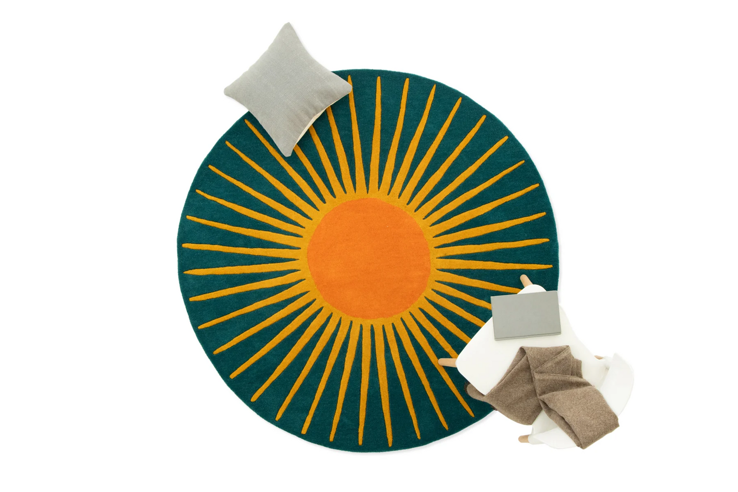 Sunrays - Hand-Tufted Wool Rug