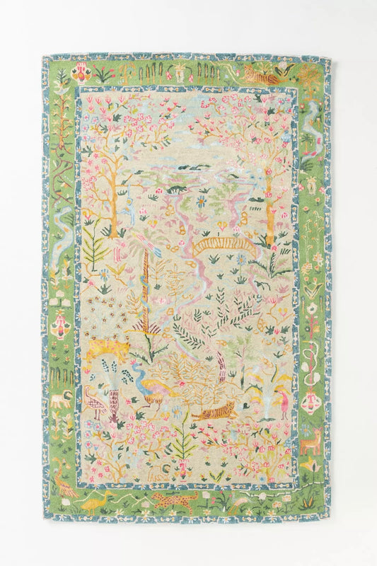 Jungle World - Hand-Tufted Wool Rug