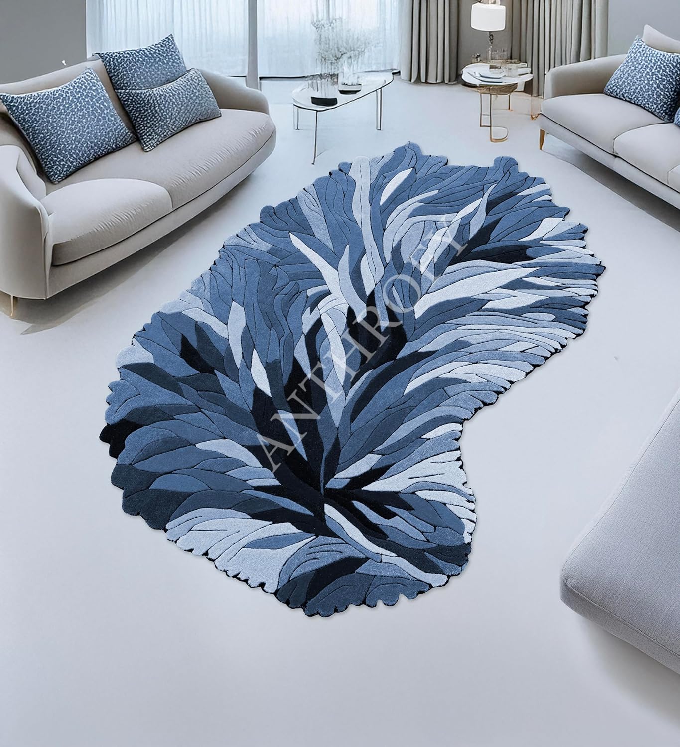 Ozone - Hand Tufted Wool Rug
