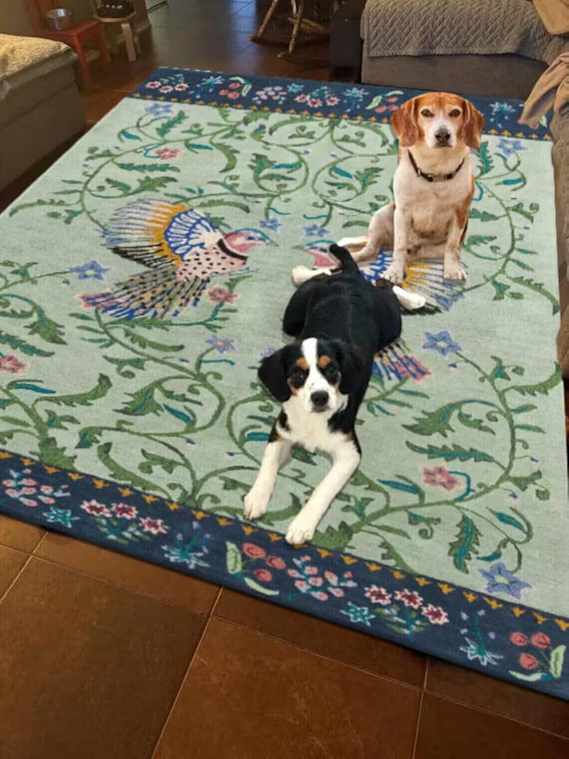 Flying Bird - Hand-Tufted Wool Rug